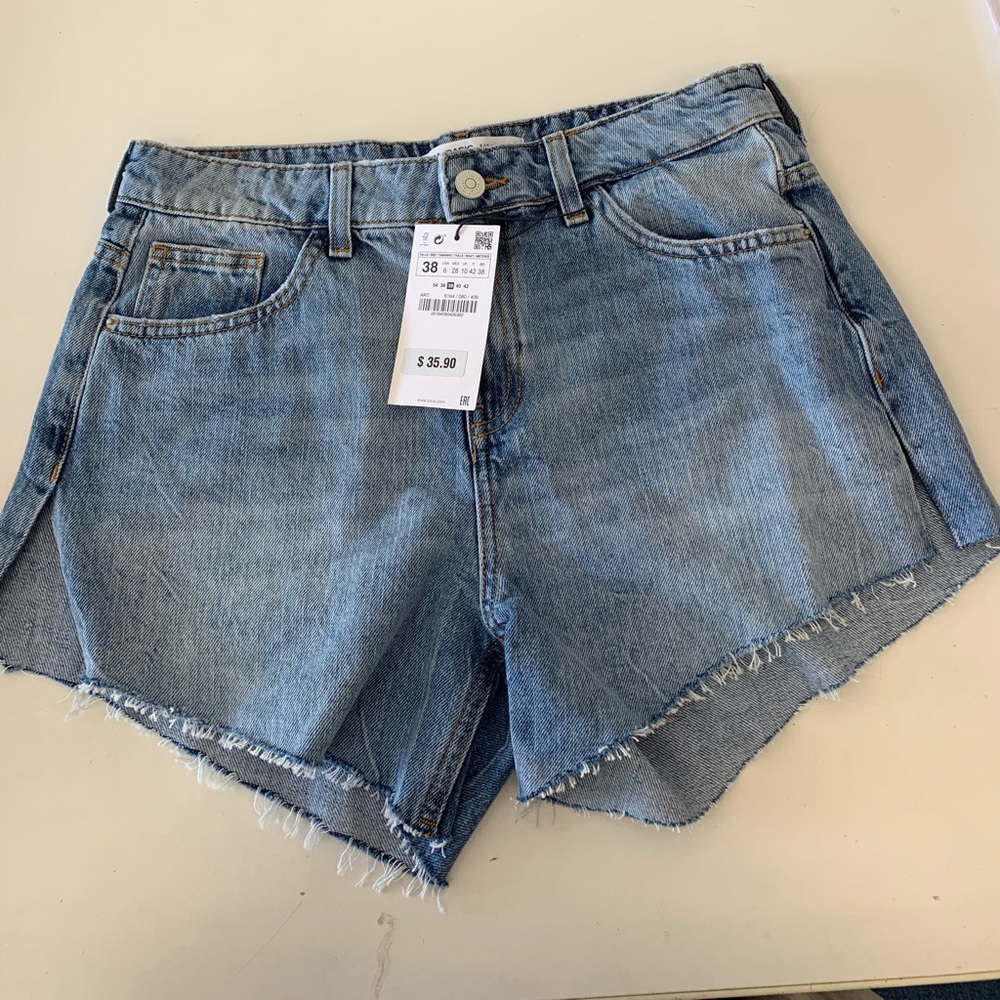 ZARA DENIM SHORTS